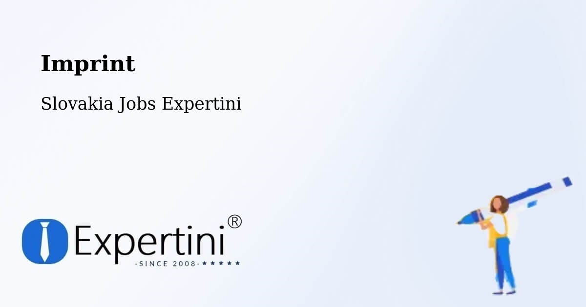 Imprint – Nemšová - Slovakia Jobs Expertini